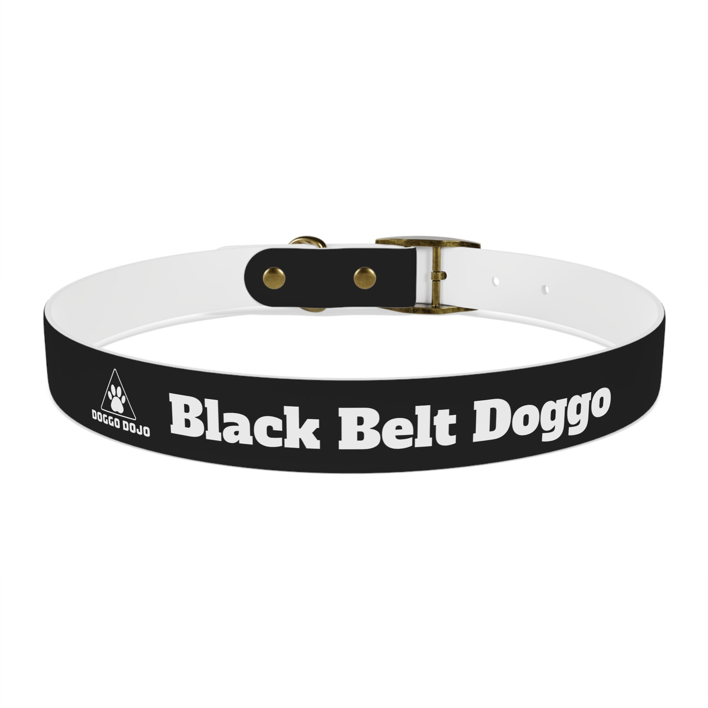 Black Belt Doggo Collar