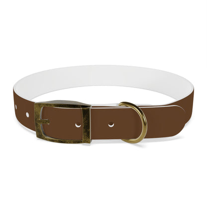 Brown Belt Doggo Collar