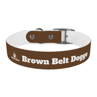 Brown Belt Doggo Collar