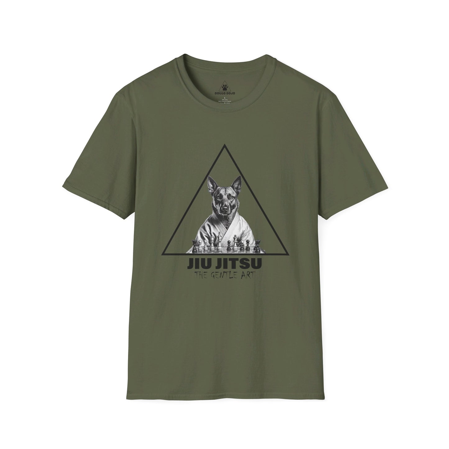 Belgian Malinois - JIU JITSU Unisex Softstyle T-Shirt