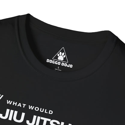 What would Jiu Jitsu Jesus do?  Unisex Softstyle T-Shirt