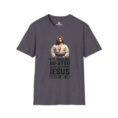 Jiu Jitsu Jesus Unisex Softstyle T-Shirt