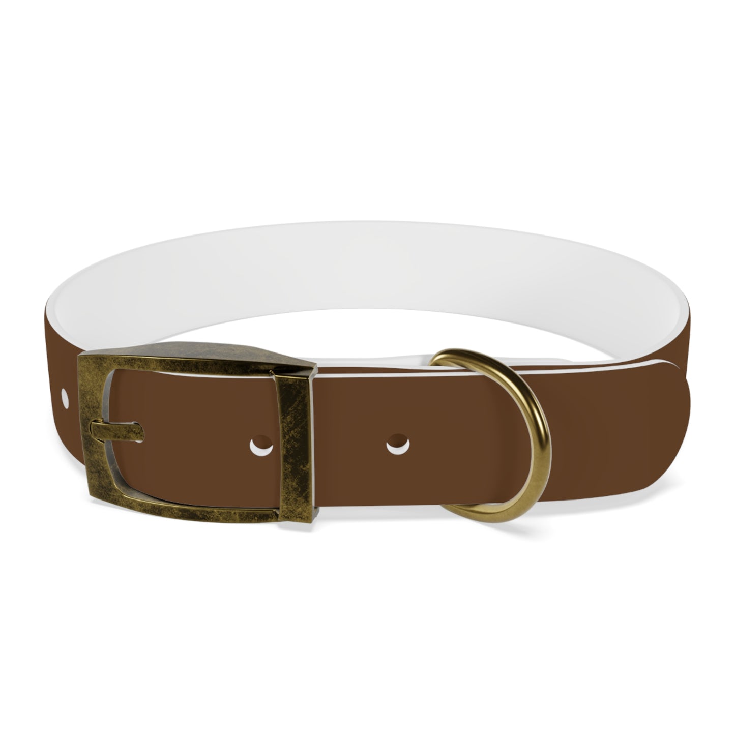 Brown Belt Doggo Collar