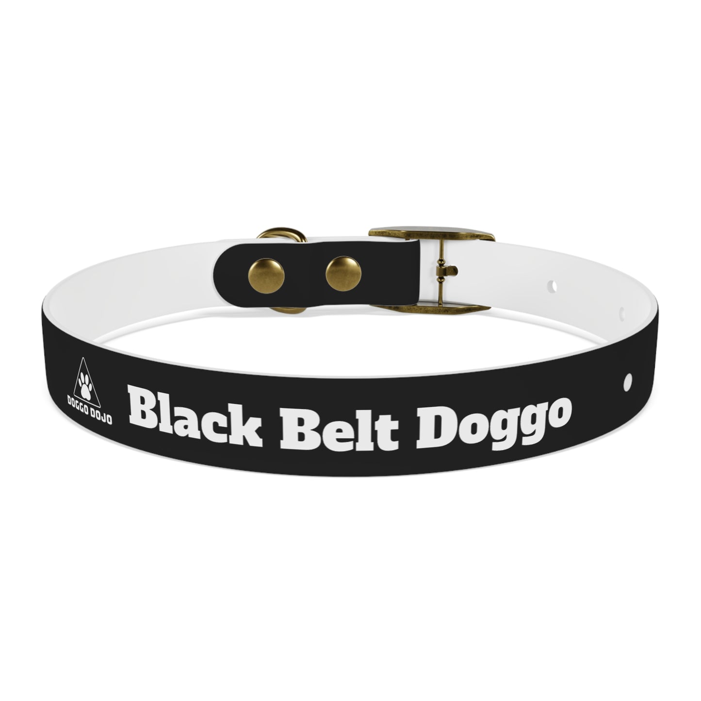 Black Belt Doggo Collar