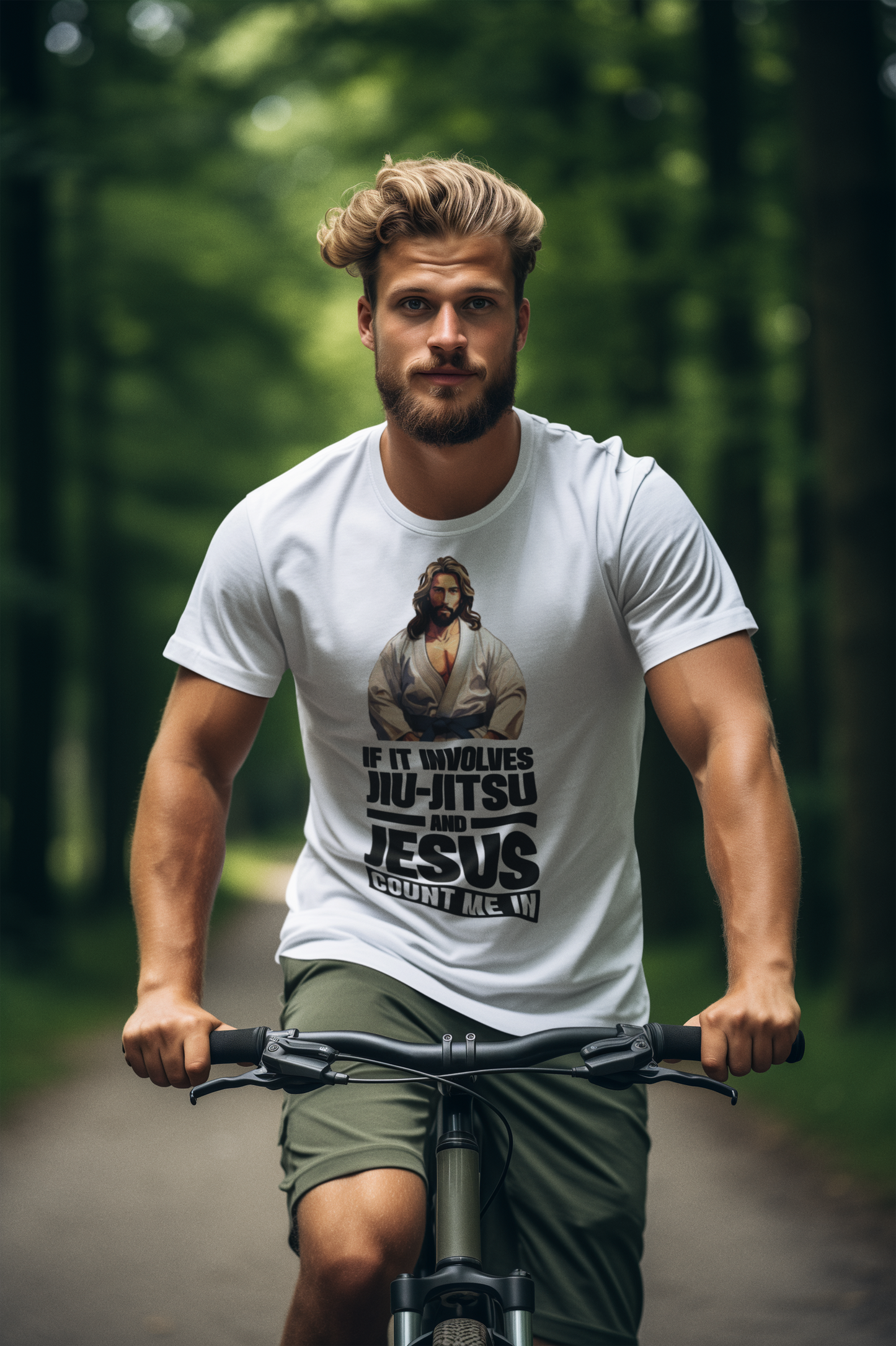 Jiu Jitsu Jesus Unisex Softstyle T-Shirt