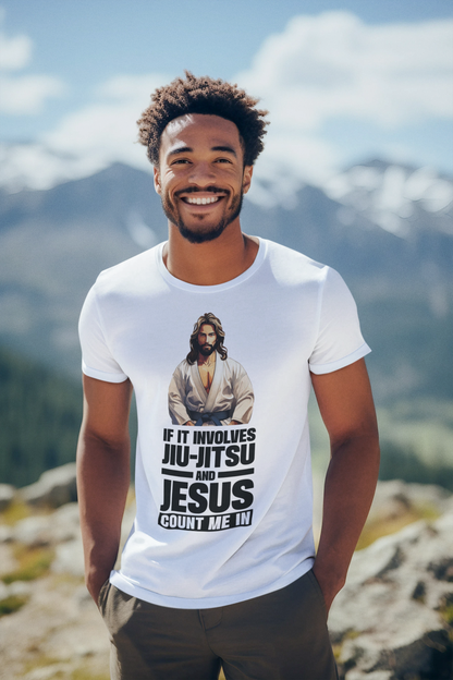 Jiu Jitsu Jesus Unisex Softstyle T-Shirt