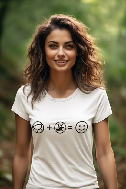 Dogs + Jiu Jitsu = Happiness  Unisex Softstyle T-Shirt