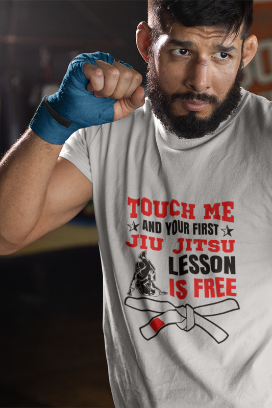 Jiu Jitsu Free Lesson Unisex Softstyle T-Shirt