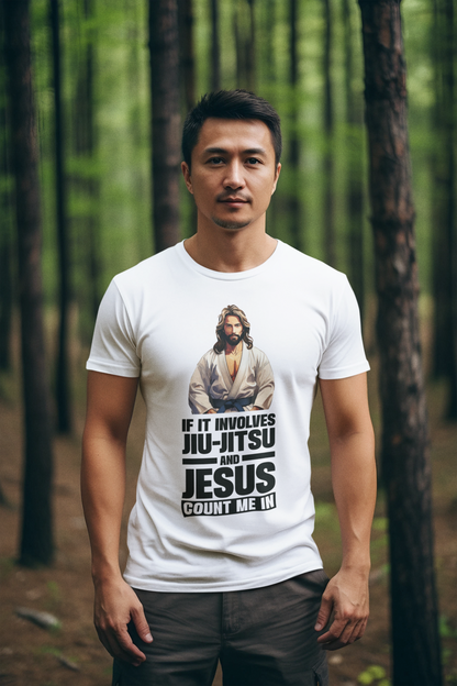 Jiu Jitsu Jesus Unisex Softstyle T-Shirt