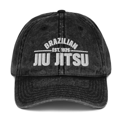 Jiu Jitsu Vintage Cotton Twill Cap