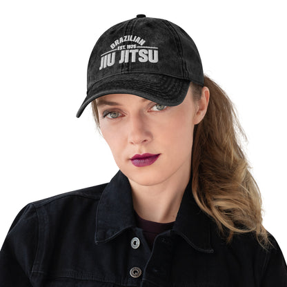 Jiu Jitsu Vintage Cotton Twill Cap