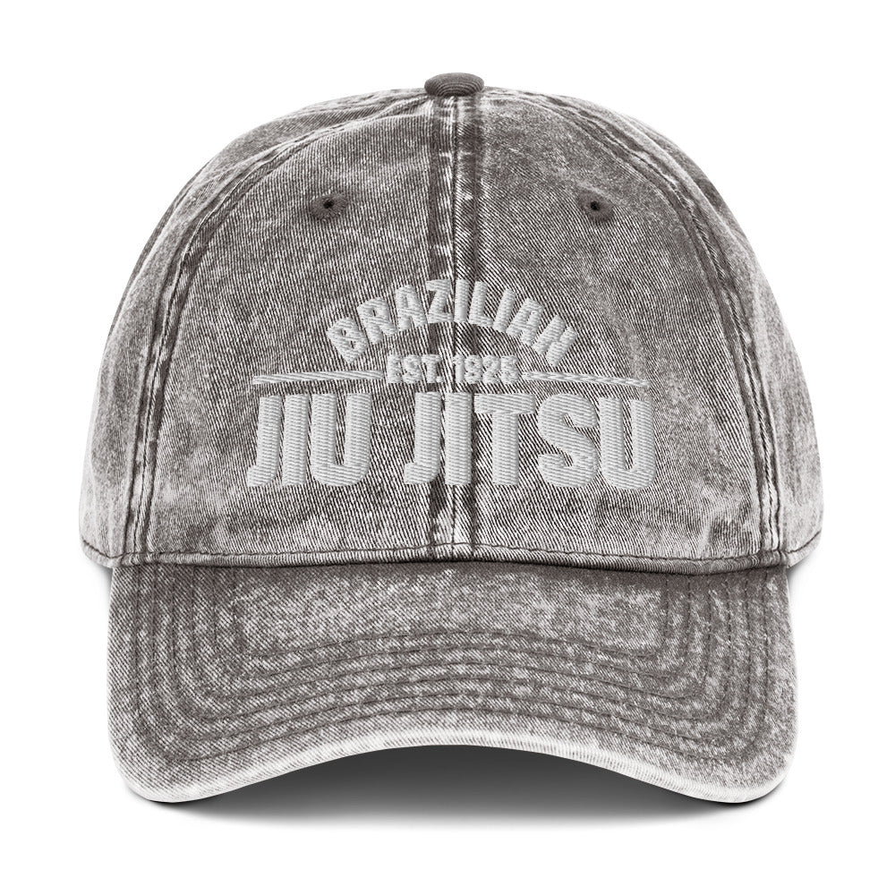 Jiu Jitsu Vintage Cotton Twill Cap