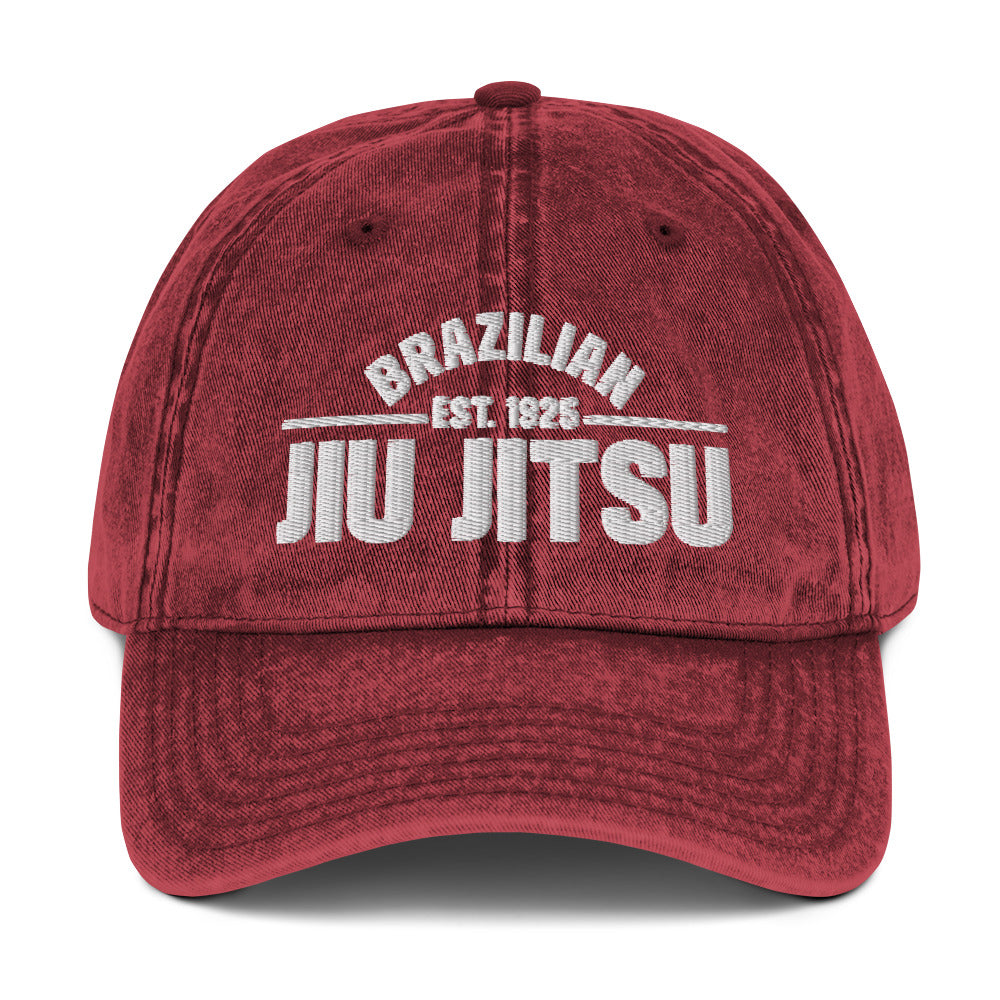 Jiu Jitsu Vintage Cotton Twill Cap