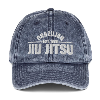 Jiu Jitsu Vintage Cotton Twill Cap